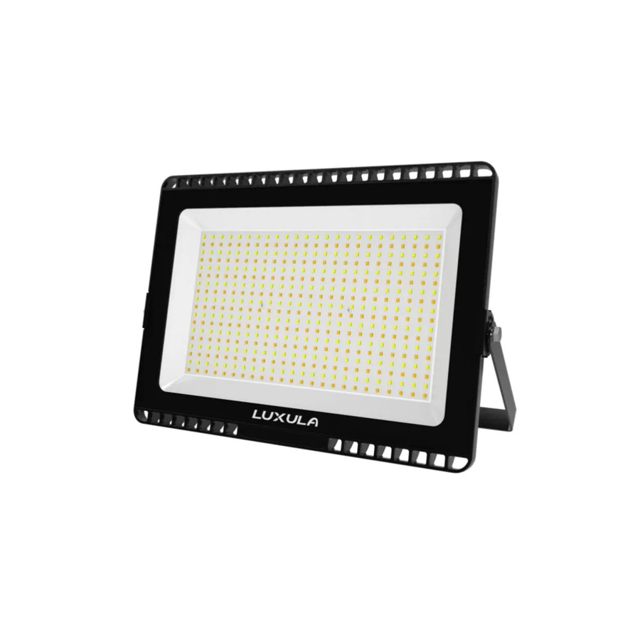 LUXULA LED-Flutlichtstrahler 200W mit 20000lm, CCT Farbtemperatur anpassbar, Schwarz, IP65 wetterfest für den Außenbereich - Bild 2