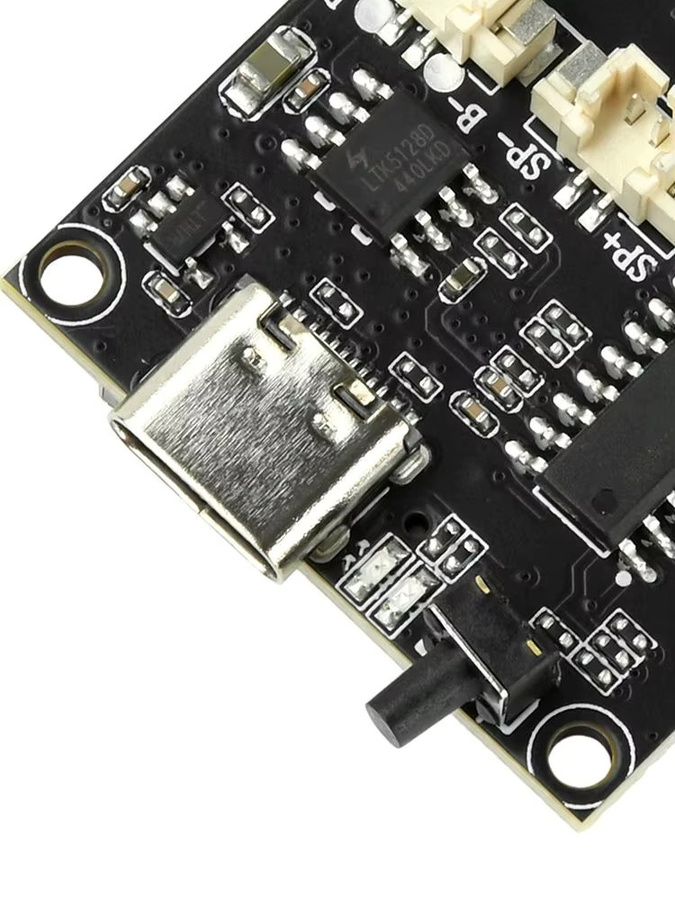 Diymore Bluetooth Leistungsverstärkermodul mit Typ-C-Schnittstelle und TF-Kartenslot, 5V 3W, Schwarz - Bild 3