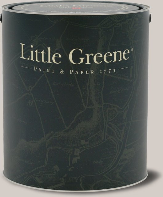 Little Greene Absolute Matt Emulsion Wandfarbe Rubine Ashes 243 Grau 5 l - Bild 1