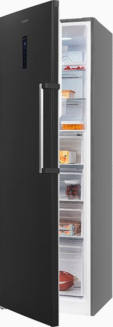 Exquisit Gefrierschrank No Frost in Silber, B/H/T: 60 x 185 x 66 cm, 274 l - Bild 3
