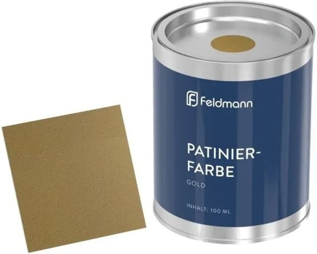 FeNau Patinierfarbe Gold 100 ml - Bild 1