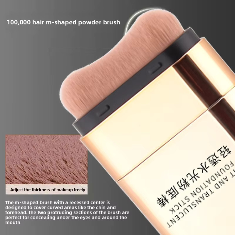 OPE Foundation Stick, 2-in-1 Concealer, Wasser-Glas-Finish, Glänzend - Bild 4