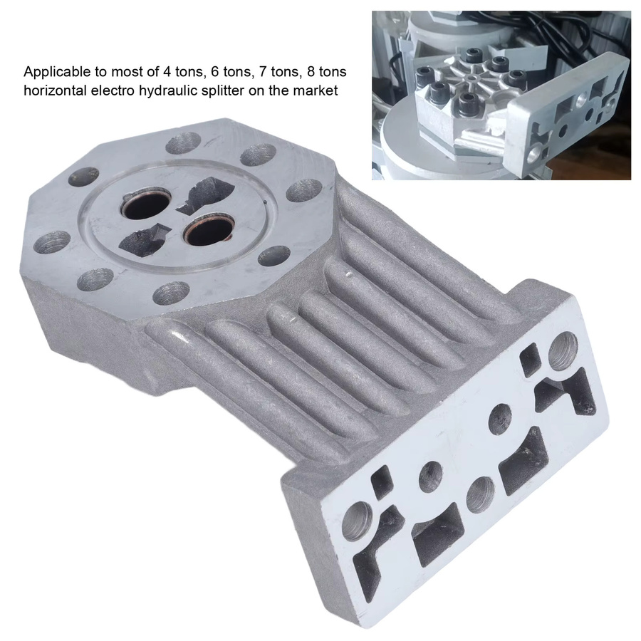 WALFRONT Elektrische Holzspalterpumpe aus Kunststoff mit 13,0 cm - Bild 1