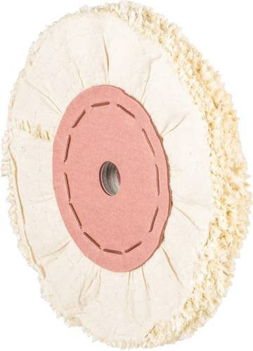PFERD Tuchring TR Sisal für grobe Vorpolitur mit Polierpaste, Durchmesser: 200 mm, Breite: 10 mm, Bohrung-Ø: 20 mm, Farbe: Weiß - Bild 1