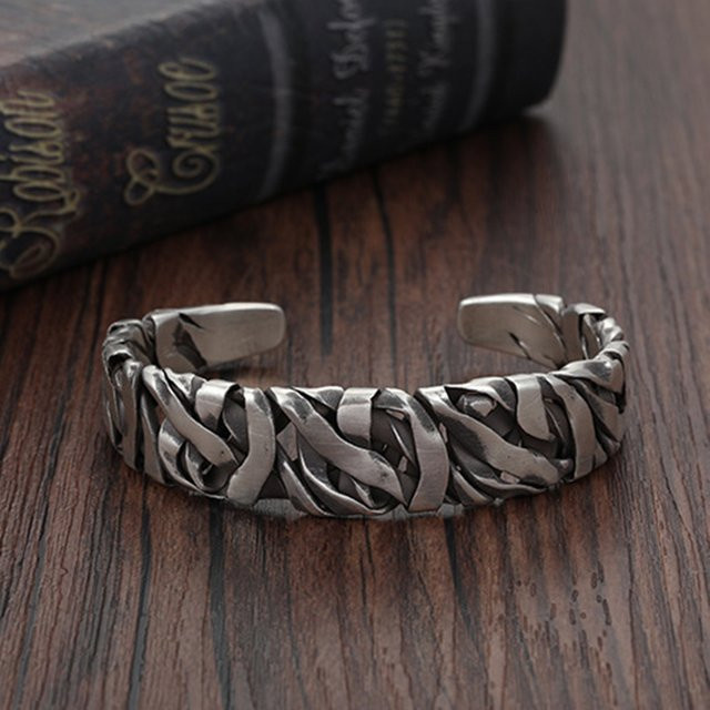 Lakecrystal Armband Armreif, 925 Silber, Unisex - Bild 1