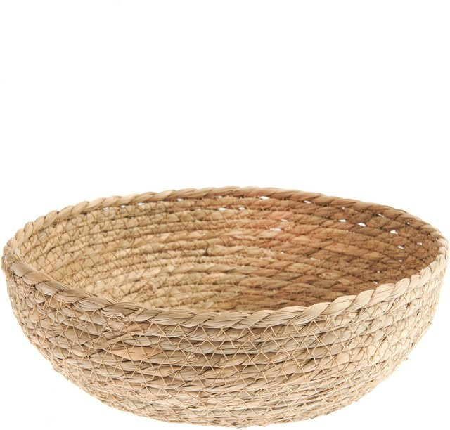 Rico Design Geflochtener Korb für die Osterzeit, Durchmesser: 26 cm, Höhe: 9 cm - Bild 1