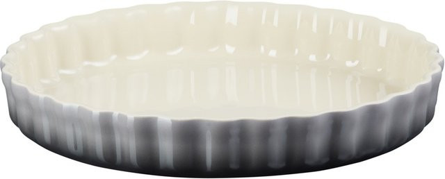 Le Creuset Tarte-Form aus Steinzeug in Flint Grau, Durchmesser: 29,85 cm - Bild 1