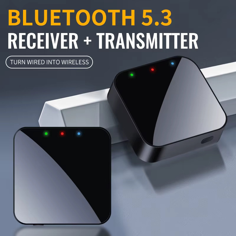 kebidumei Bluetooth 5.3 Audio Adapter als Sender und Empfänger mit 3,5 mm AUX Anschluss in Schwarz - Bild 5