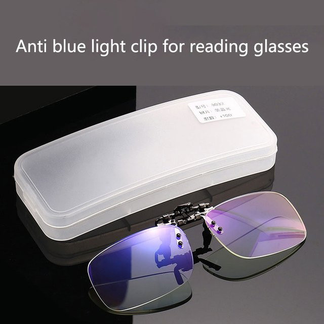 BOYSEEN Lesebrille, randlos, rechteckig, Metall, Anti-Blaulicht - Bild 1