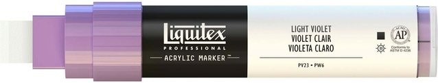 Liquitex Professional Acryl Marker Permanent Ink in Hellviolett mit 8-15mm Spitze - Bild 1