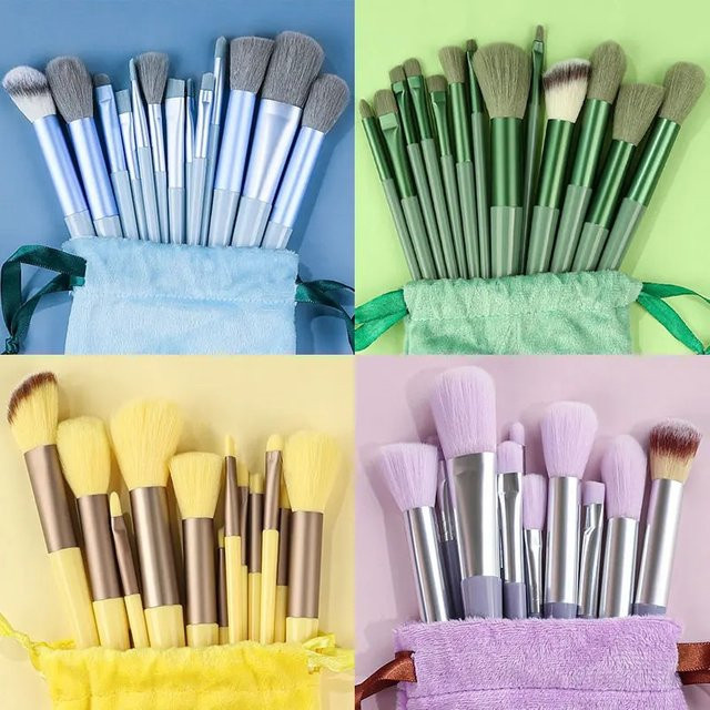 RUZOFO Make-up-Pinsel-Set, 13-teilig, Damen - Bild 1