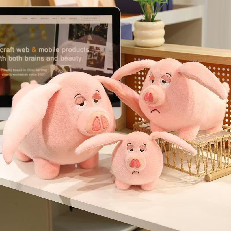 Kawaii Fliegendes Schwein Plüsch Stofftier Rosa 40cm - Bild 2