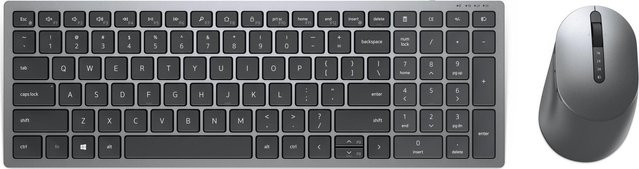 Dell KM7120W Tastatur und Maus Set mit Bluetooth und RF Wireless in Grau (AZERTY Belgisch) - Bild 1