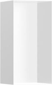 Hansgrohe Nische XtraStoris Minimalistic Einbaunische aus Edelstahl in Mattweiß, B/T/H: 15,0 x 30,0 x 14,0 cm - Bild 1