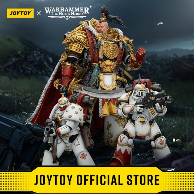 JOYTOY Warhammer Die Horus-Rebellion White Scars Jaghatai Khan Primarch der V. Legion MKill Taktischer Legionär, Einzelfigur - Bild 1