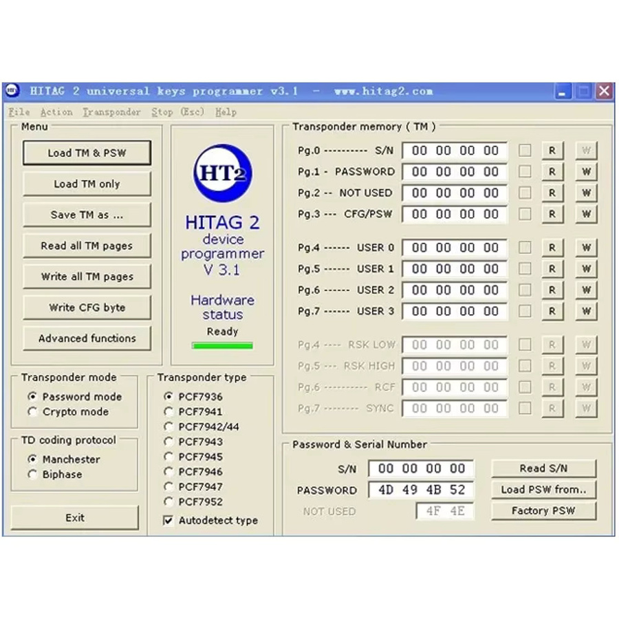 Hitag2 V3.1 Universal Auto Schlüssel Programmierer von YIQIXIN in Rot für BMW Audi OPEL NISSAN zur Transponder Immo Remote PIN und VIN Diagnose via OBD2 - Bild 4