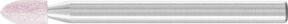 PFERD TOOLS STEEL EDGE Schleifstift Spitzbogen Ø 3x6 mm Schaft-Ø 3 mm A100 für Stahl und Stahlguss in Pink - Bild 1