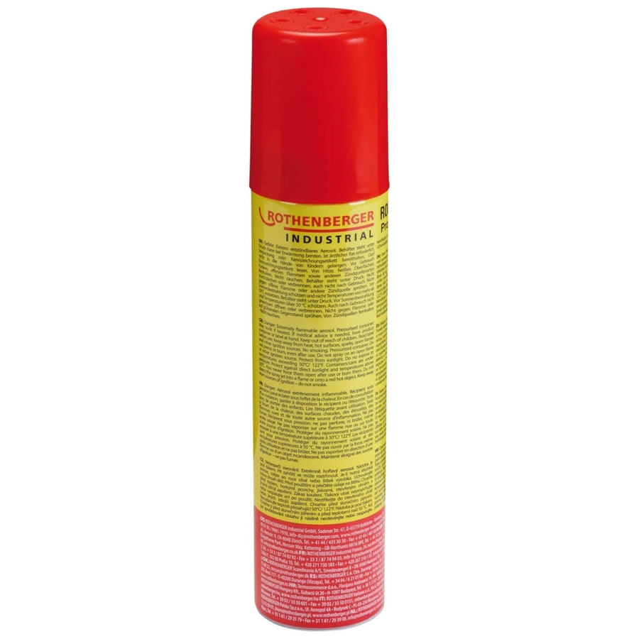 Rothenberger Industrial 25X Rofill Super 100 Propan-Kartusche aus Aluminium in Rot - Bild 2