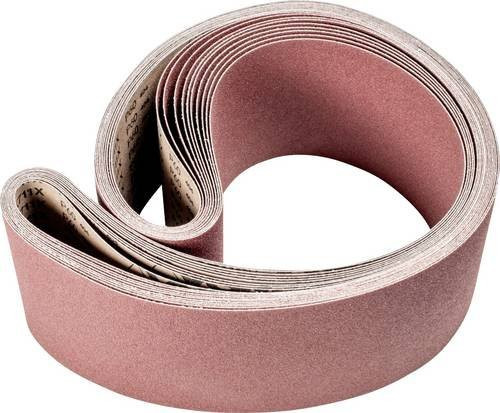 PFERD Korund Schleifband für Bandschleifer, Körnung 60, braun, 10 Stück, L x B: 2000 x 150 mm - Bild 1
