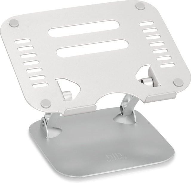hjh OFFICE Laptopunterlage Laptop Stand aus Aluminium in Silver - Bild 1