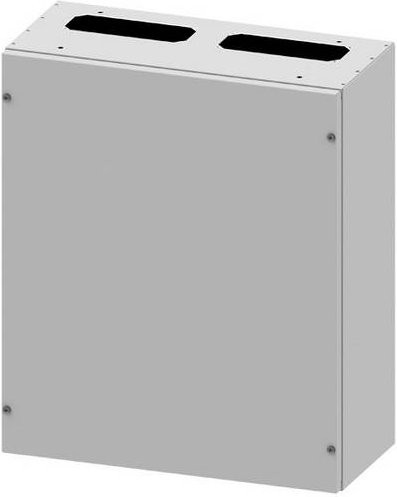 Siemens Rangierverteiler 8GK1383-2KK23 aus Stahl in Lichtgrau, B/T/H: 55 x 65 x 25 cm - Bild 1
