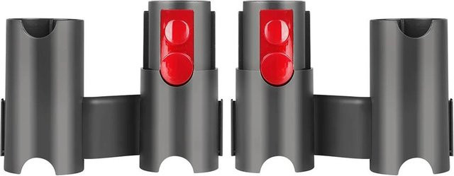 2er-Set Aufbewahrungsständer für Dyson Staubsauger-Düsen und Reinigungsbürsten in Grau - Bild 1