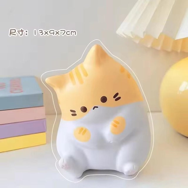 Discover Intime Cartoon-Katzen-Quetschspielzeug, weiches PU, langsamer Rückprall - Bild 1