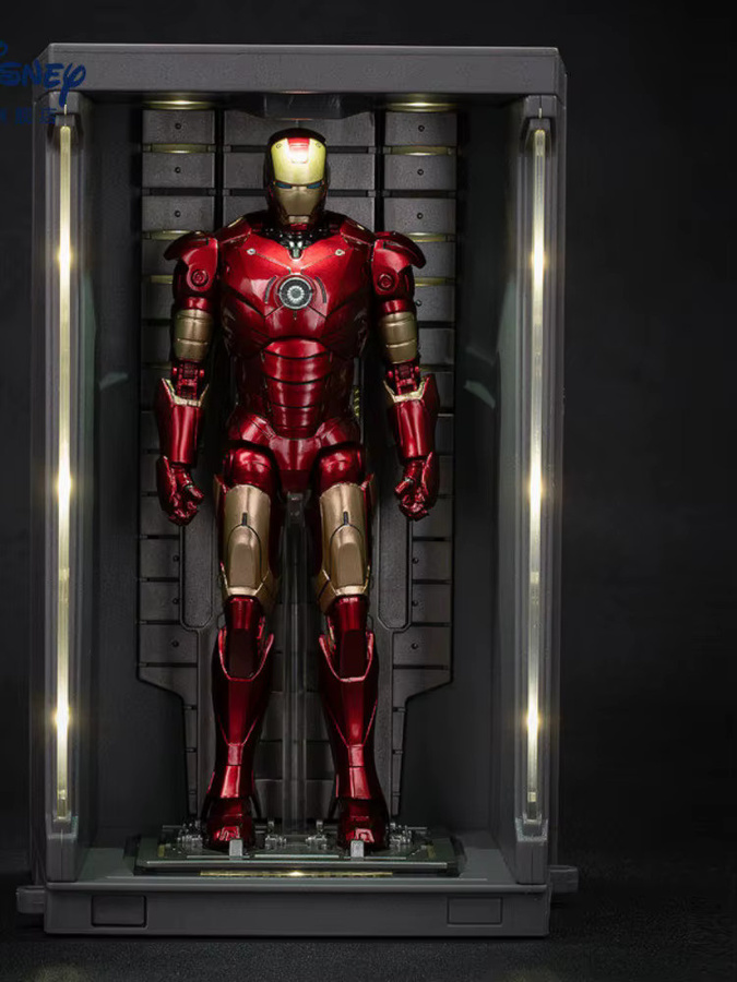 Hottoys Marvel Iron-Man, Einzelfigur, Rot, Metall - Bild 4