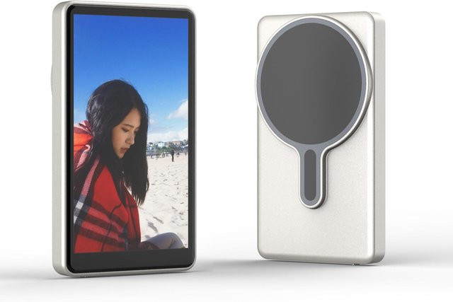Magnetischer Selfie-Monitor für dein Smartphone zur Vlog-Aufnahme und für Live-Streams mit hoher Auflösung und geringer Latenz - Bild 1