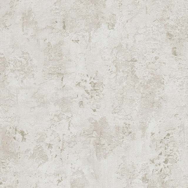PROFHOME Vlies Tapete in Betonoptik mit Spachtel-Struktur, Farbe: Creme Grau Beige, Matt, B x L: 0,53 m x 10,05 m - Bild 1