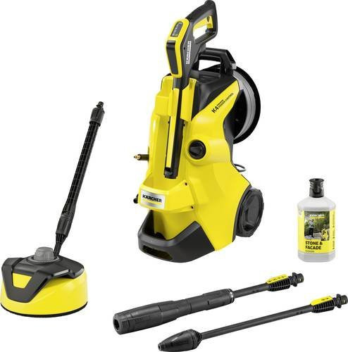 Kärcher Home & Garden K 4 Premium Power Control Flex Home Hochdruckreiniger Kaltwasser in Gelb mit 130 bar und App-Steuerung - Bild 1
