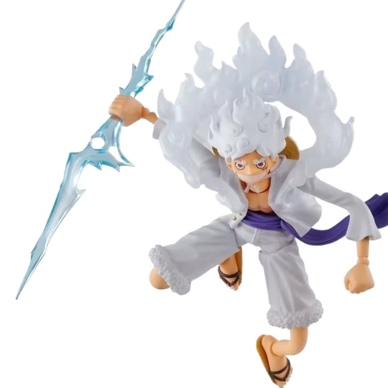 Bandai One Piece Monkey D. Luffy Gear 5 Sonnengott Nika Actionfigur, Modell-Ornament - Bild 2