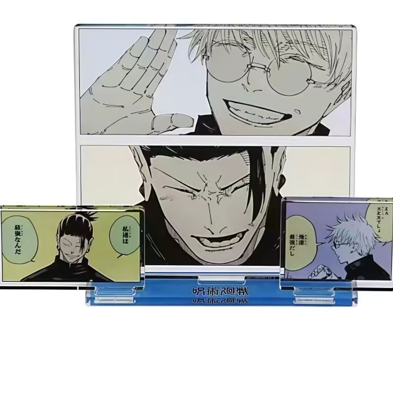 Bandai Jujutsu Kaisen Acryl-Standfigur Gojo Satoru und Geto Suguru Mehrfarbig - Bild 2