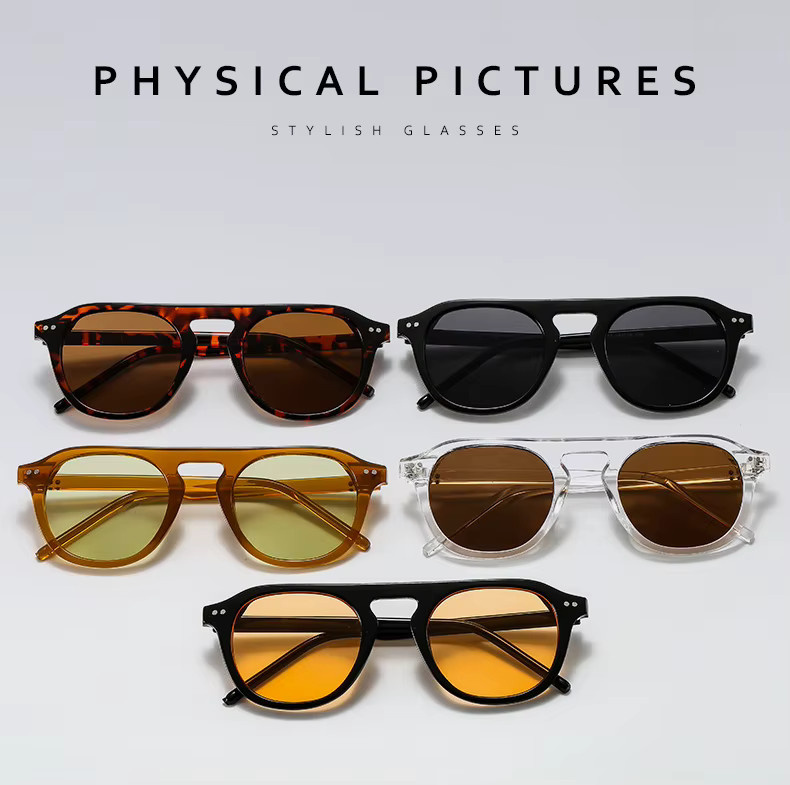 Samjune Sonnenbrille, Vollrand, quadratisch, Kunststoff, Unisex - Bild 1