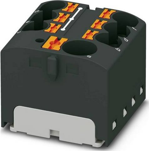 Phoenix Contact Verteilerblock 3273870 Schwarz 8 Stück - Bild 1