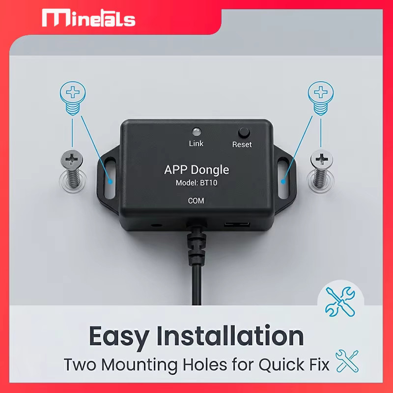 BT 10 Bluetooth-Modul für die Produktserien B2B, BS und MPPT in Schwarz mit App-Unterstützung - Bild 4