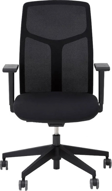 Ahrend Zest Bürostuhl in Schwarz mit Armlehnen für Home-Office und Büro - Bild 1