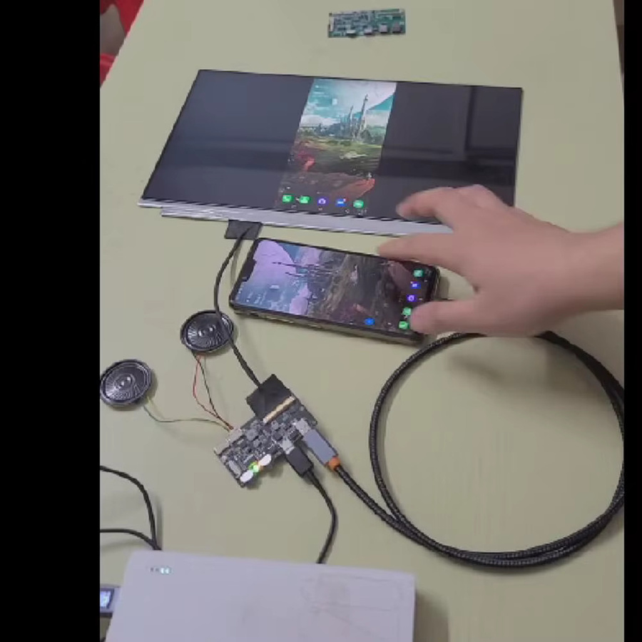 DykbRadio USB-Typ-C zu EDP Treiberplatine für LCD-Projektionsbildschirme, 30-polig oder 40-polig, 2K/4K 60Hz Unterstützung - Bild 2
