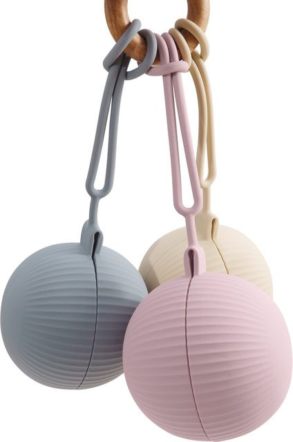 Tragbare Silikon Schnuller Box für Babys in Lila zum Reisen und Aufbewahren - Bild 1