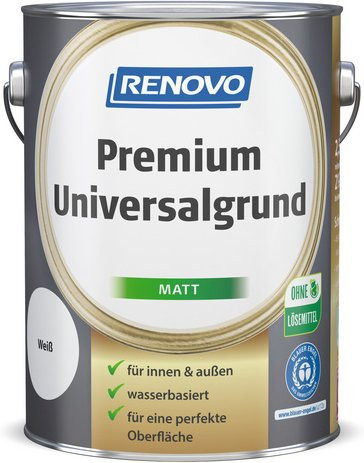 RENOVO Grundierung für Holz, wasserbasiert, matt, weiss - Bild 1
