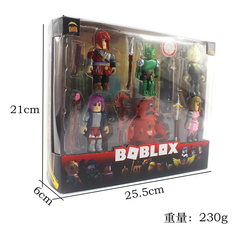 BOBLOX Zero World Actionfiguren mit Waffen Zubehör 6-teiliges Set - Bild 3