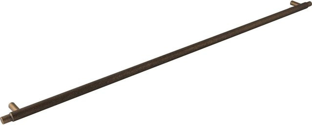 Furnipart Stangengriff Manor L in Messing Antik, Farbe Gold/Braun, Durchmesser: 14 mm, Länge: 640 mm, Breite: 694 mm - Bild 1
