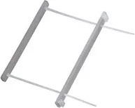 Leitz Abheftbügel Foldback Clip in Transparent mit einer maximalen Füllhöhe von 60 mm - Bild 1