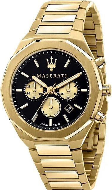 Maserati Chronograph, Edelstahl, Quarz, 45 mm, Herren - Bild 1