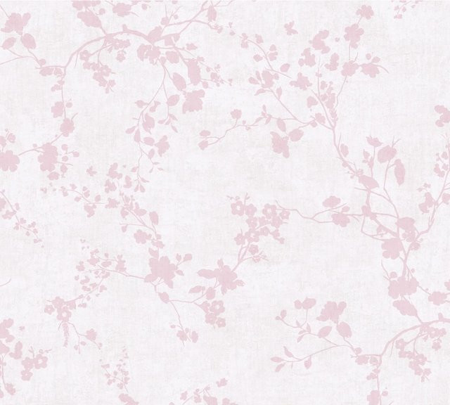 A.S. Création Vliestapete mit floralem Blümchenmuster in Creme-Rosa und Beige, B: 53 cm, L: 10,05 m - Bild 1