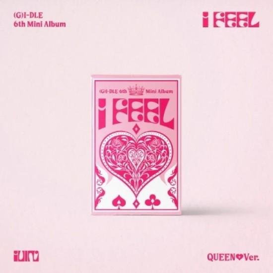 (G)I-DLE I FEEL 6. Mini Album QUEEN Version in Pink - Bild 1