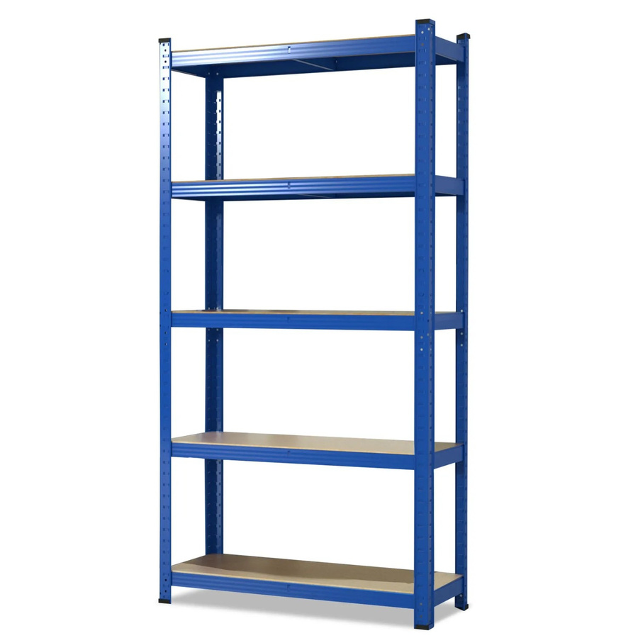 Schwerlastregal Grizzly von karatcommercial in Blau, Höhe: 150 cm, Breite: 75 cm, Tiefe: 30 cm - Bild 2