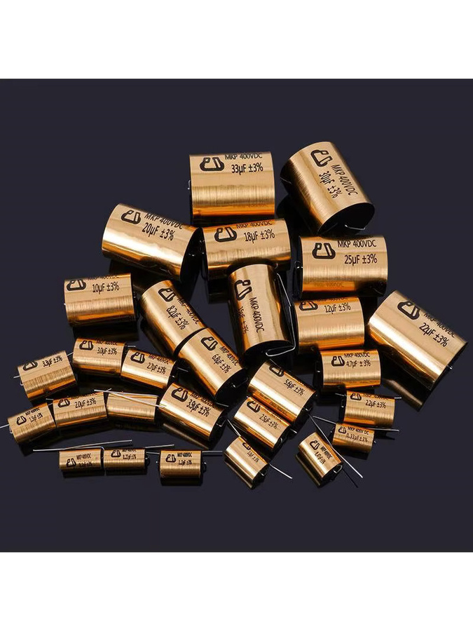 AEAK MKP-Vollbereichskapazität Audiokondensator aus metallisiertem Polypropylen in Gold - Bild 3