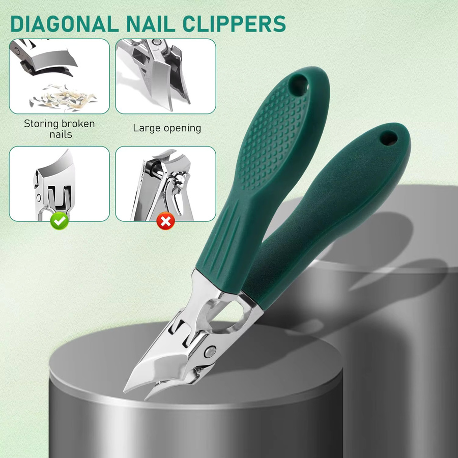 Eagle Beak Nagelknipser, 3-teiliges Set, Unisex - Bild 4