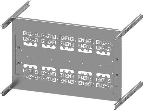 Siemens SIVACON S4 Montageplatte 3VA10, 3-polig, Festeinbau, Stecktechnik, grau, 100A - Bild 1